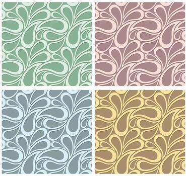 conjunto de sin costura resumen antecedentes. vector