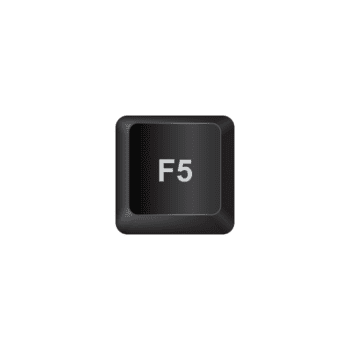 f5, ilustración teclado botón en oscuro color y transparente antecedentes png