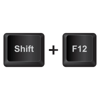 Shift F12,illustration Keyboard Button on dark color and transparent background png
