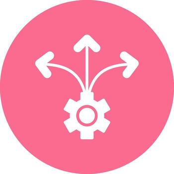 Flexibility Digital Tech Element vector