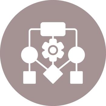 Flowchart Thin Line Element vector