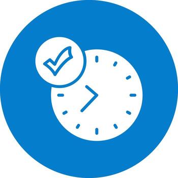 Clock Digital Tech Element vector