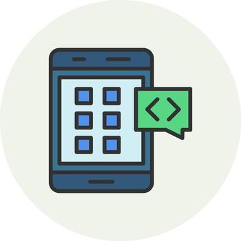 móvil solicitud vívido aplicación ui elemento vector