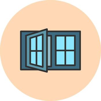 Window Case App-Based Interface Graphic Element vector