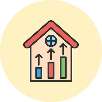 Increase Interactive UI Design Concept vector