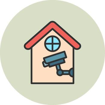 seguridad cámara apagado tono ui objeto vector