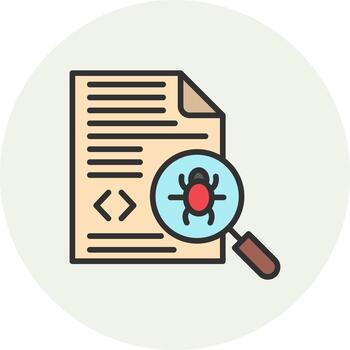 depuración Delgado línea Arte elemento vector