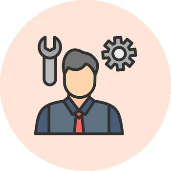 Skills Flat UI Shape Design vector