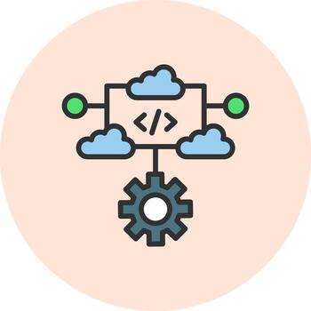 Algorithm Clean User Interface Concept vector