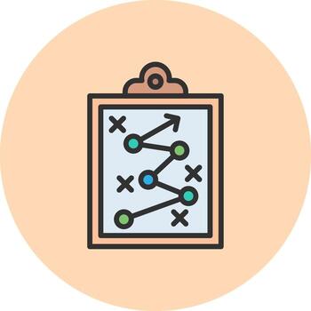 Marketing Strategy Smooth App Visual Element vector