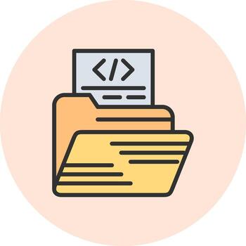 codificación apagado color ui diseño vector