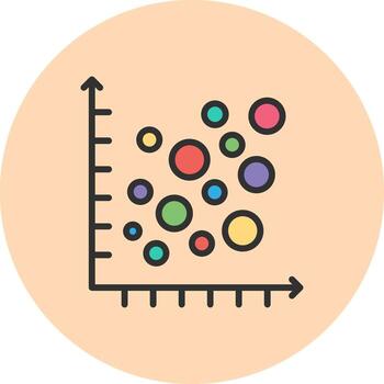 burbuja grafico futurista ui marca concepto vector