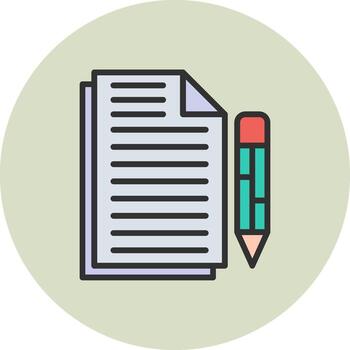 Edit Document 3D Rendered App Symbol vector