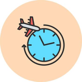 Clock Clean Frame UI Object vector