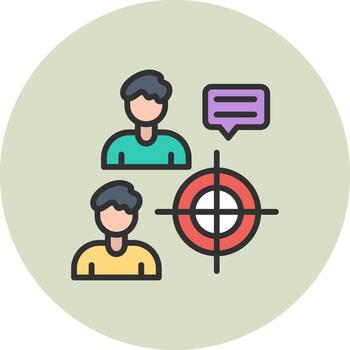 Focus Group Muted Color UI Design vector