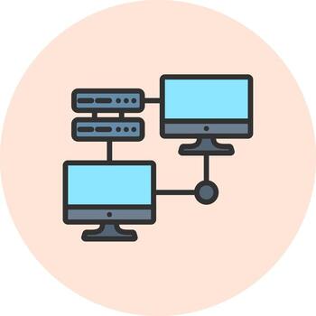 Lan Sharp Edge Visual Object vector