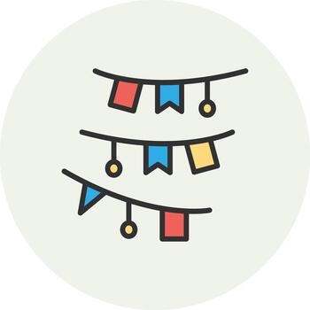 Garland Interactive UI Design Concept vector