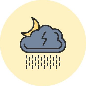 Downpour Tech-Styled Interface Form vector