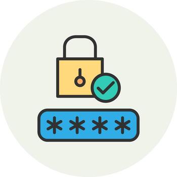 alfiler código fácil de usar dibujo elemento vector