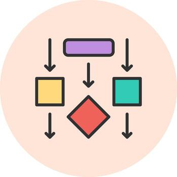 fluir vívido aplicación ui elemento vector