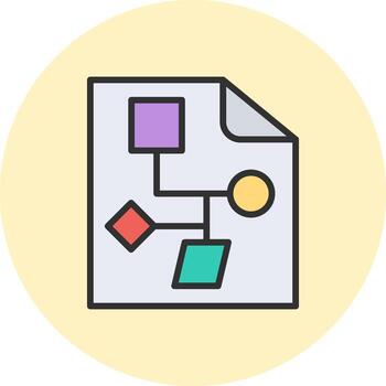 archivo neón usuario interfaz símbolo neón usuario interfaz símbolo vector