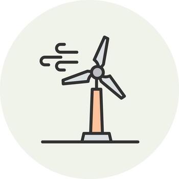 molino estilo tecnológico interfaz formar vector