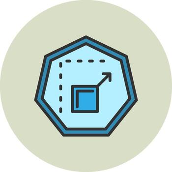 Scalable Interface Line Graphic Style vector