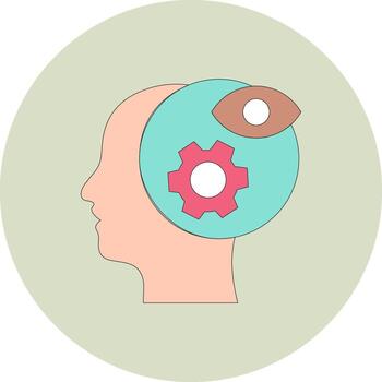 Intuition User Interface Mark Style vector