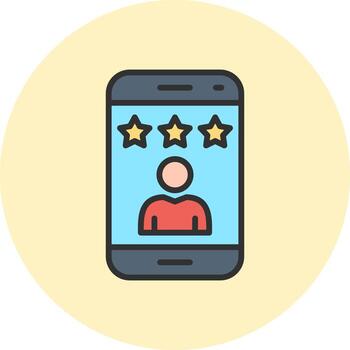 Smartphone Gradient Style Design Element vector