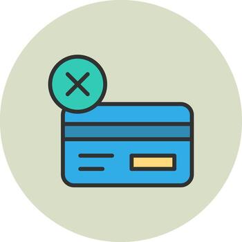 Unbanked User Interface Mark Style vector