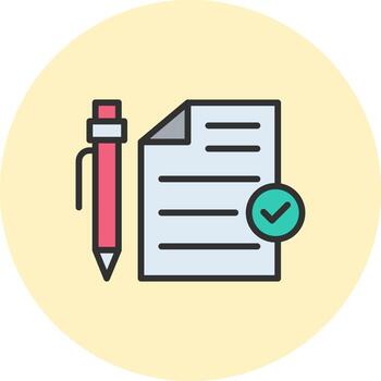 Test Futuristic UI Mark Concept vector