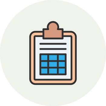 Board Digital App Concept Form vector