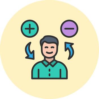 actitud codificado usuario interfaz símbolo vector