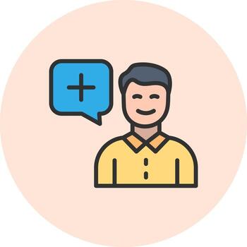 Positive thinking Smooth User Interface Symbol vector