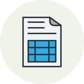 Sheet Web-Based UI Design Element vector