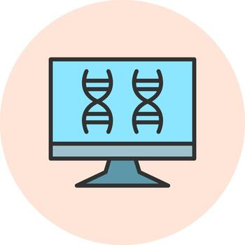 Monitoring App-Based Interface Graphic Element vector
