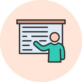 Teaching Coded User Interface Symbol vector