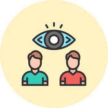 Supervision Vibrant Visual Design Object vector