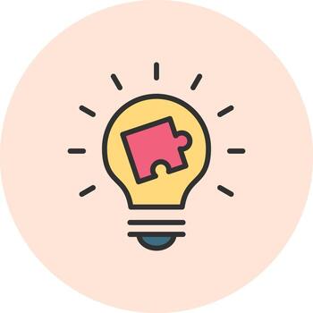 Solution Gradient Style Design Element vector