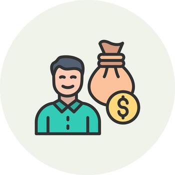 ingresos codificado usuario interfaz símbolo vector