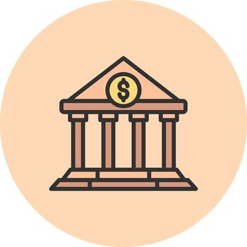 Bank Sharp Edge Visual Object vector