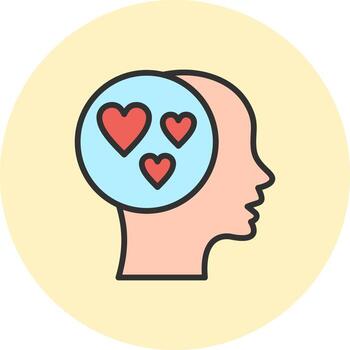 amor codificado usuario interfaz símbolo vector