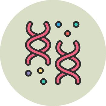 cromosoma codificado usuario interfaz símbolo vector