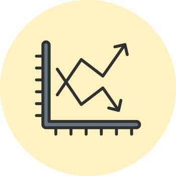 Graph User-Friendly Drawing Element vector