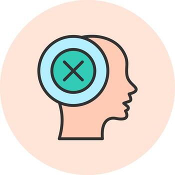 fracaso monótono bosquejo ui concepto vector