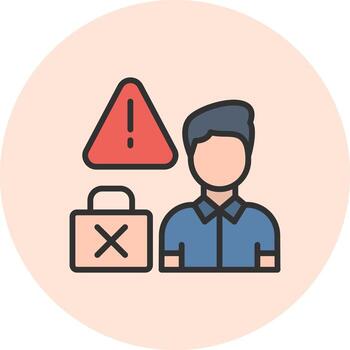 Unemployed Creative Sketch UI Element vector