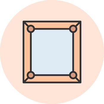 Frame Color Enhanced Visual Graphic vector