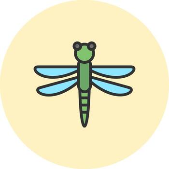 Dragonfly Modular UI Form vector