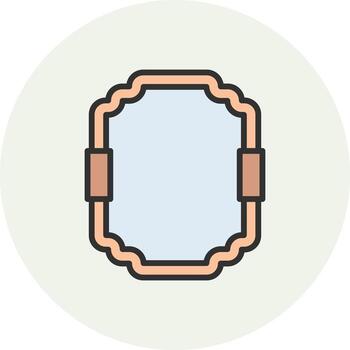 marco vívido aplicación ui elemento vector