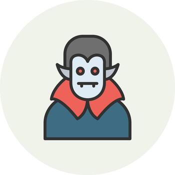 Dracula User Interface Mark Style vector